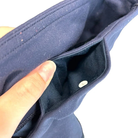 Lululemon Wunder Under Leggings Sashiko Inkwell Camo Patchwork Print Blue Size 2 - Picture 3 of 6